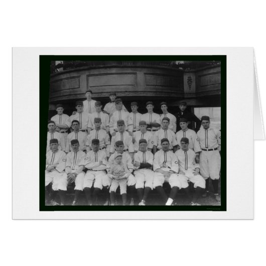 Cincinnati Reds Baseball Team 1910 Cards (Front Horizontal)
