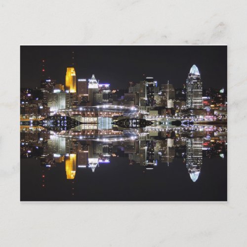 Cincinnati Reflection Postcard