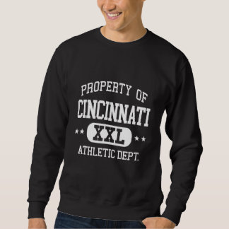Cincinnati Retro Athletic Property Dept Sweatshirt