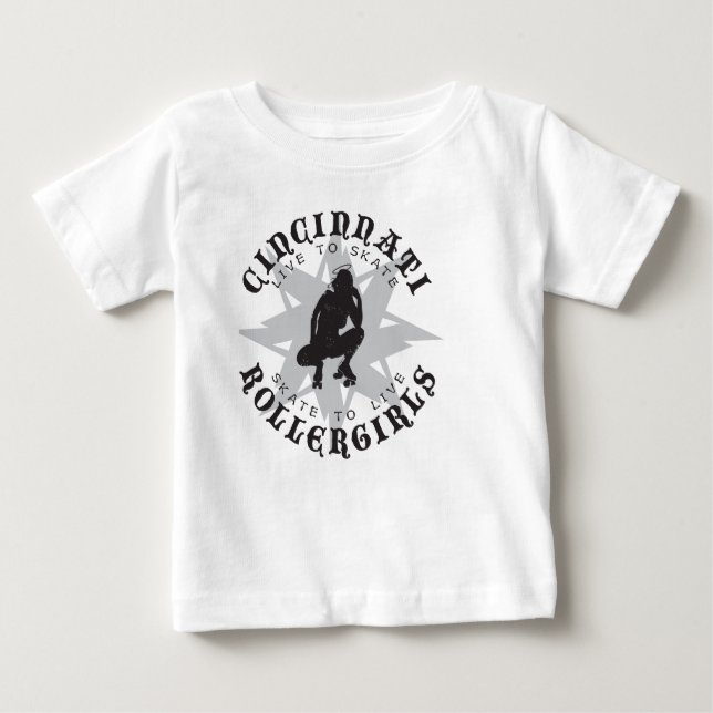 Cincinnati Rollergirls Kids & Baby T-Shirt (Front)