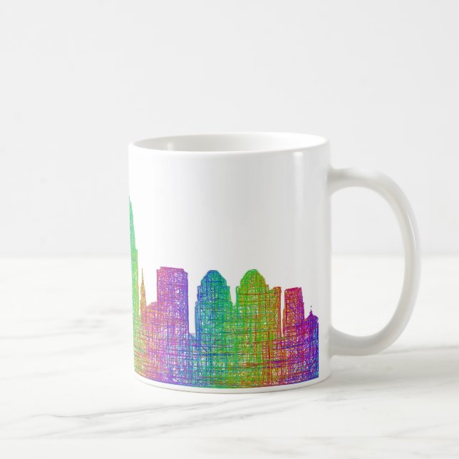 Cincinnati skyline coffee mug (Right)