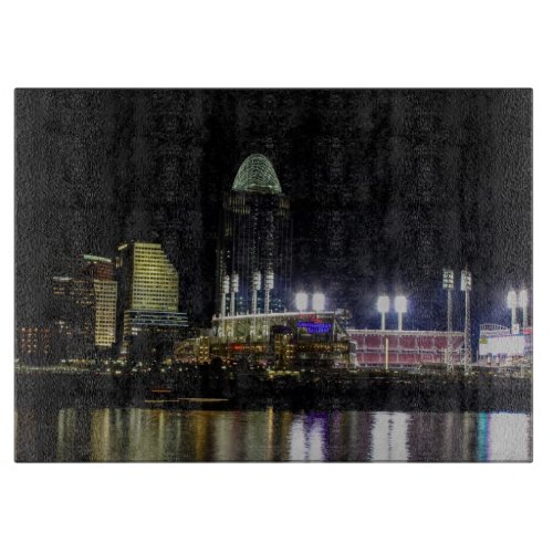 Cincinnati Skyline Cutting Board