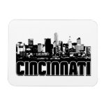 Cincinnati Skyline Magnet at Zazzle