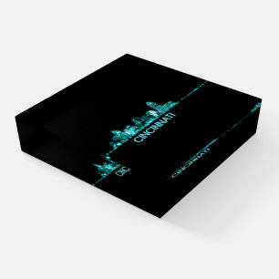 Cincinnati Skyline Paperweight