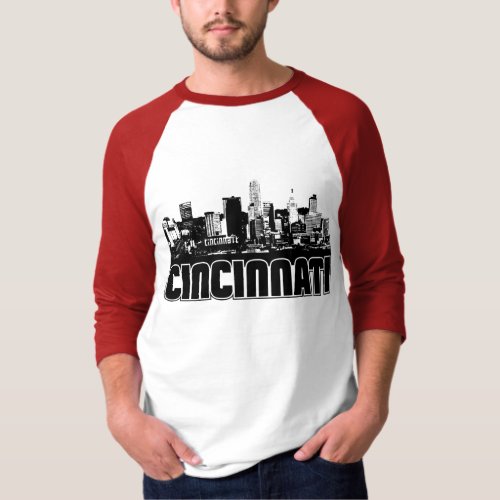 Cincinnati Skyline T_Shirt