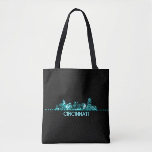 Cincinnati Skyline Tote Bag