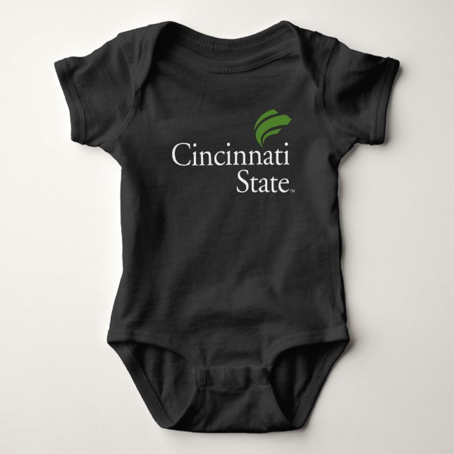 Cincinnati State Baby Bodysuit (Front)