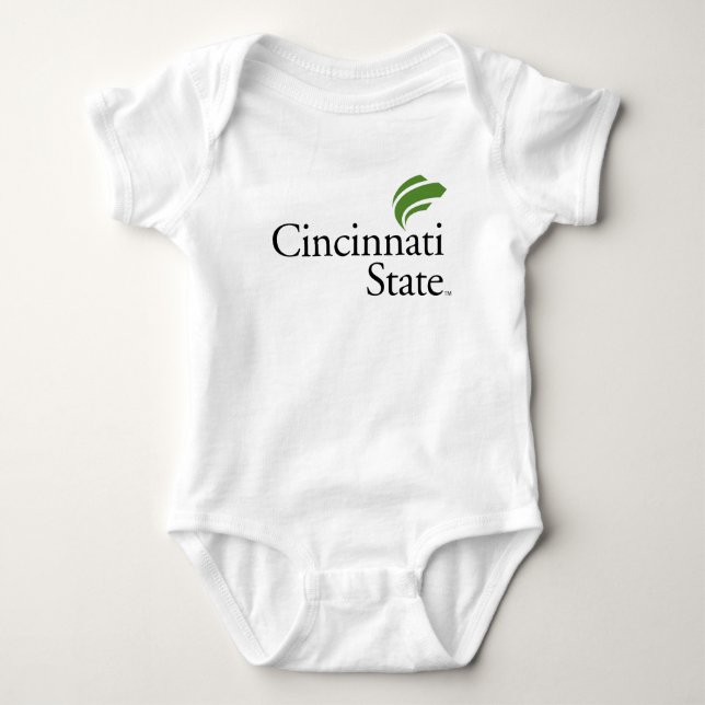 Cincinnati State Baby Bodysuit (Front)