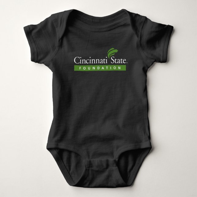 Cincinnati State Foundation Baby Bodysuit (Front)