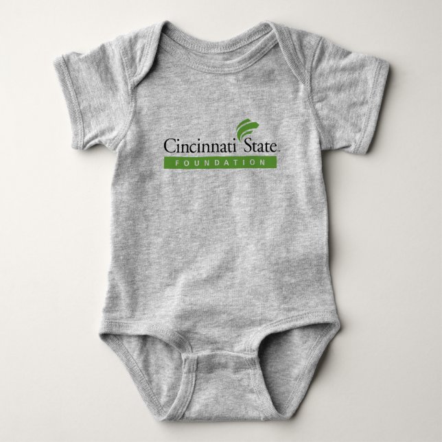 Cincinnati State Foundation Baby Bodysuit (Front)