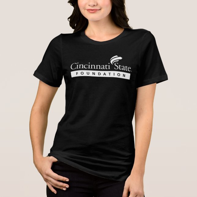 Cincinnati State Foundation Tri-Blend Shirt (Front)