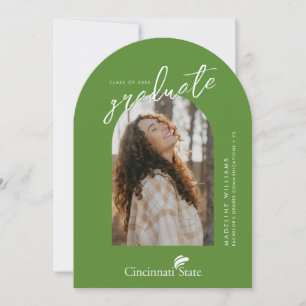 Cincinnati State Graduation Invitation