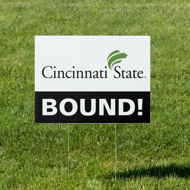 Cincinnati State Graduation Sign (Insitu)
