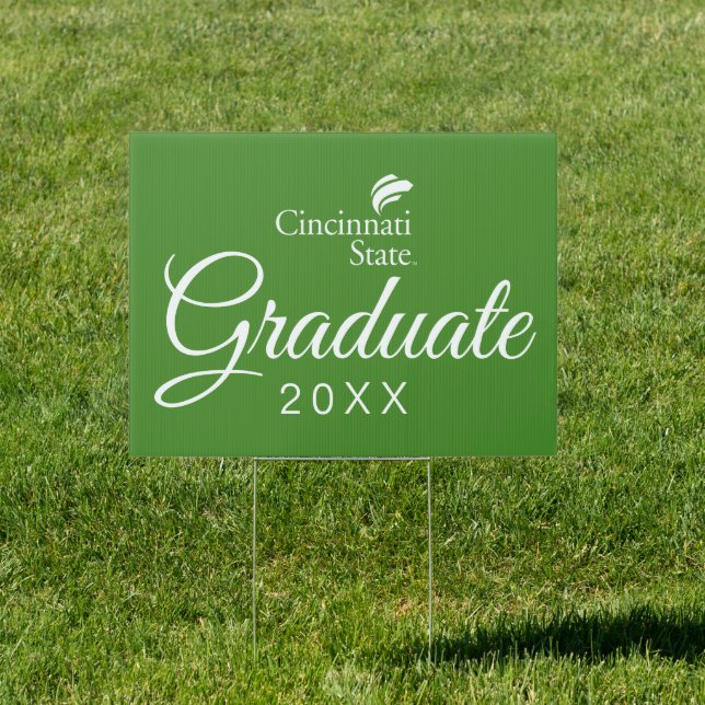Cincinnati State Graduation Sign (Insitu)