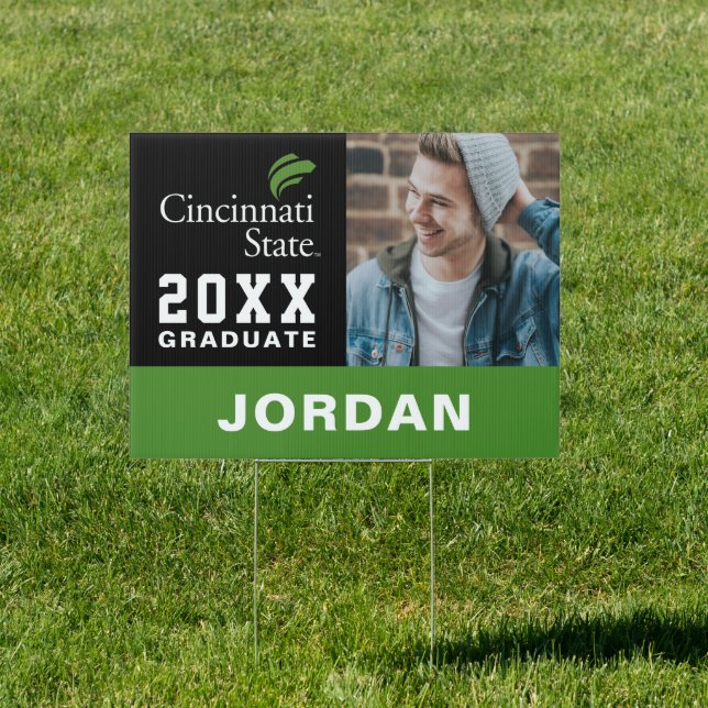 Cincinnati State Graduation Sign (Insitu)