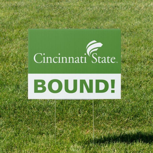Cincinnati State Graduation Sign (Insitu)