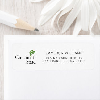 Cincinnati State Label