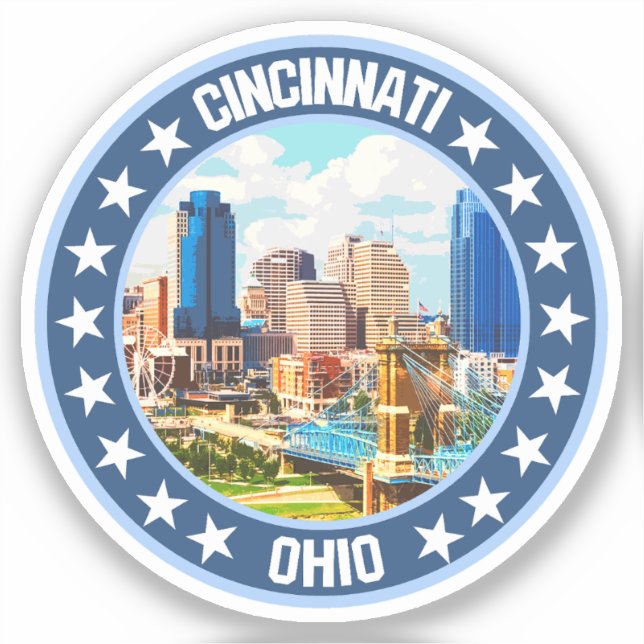 Cincinnati                                         sticker (Front)