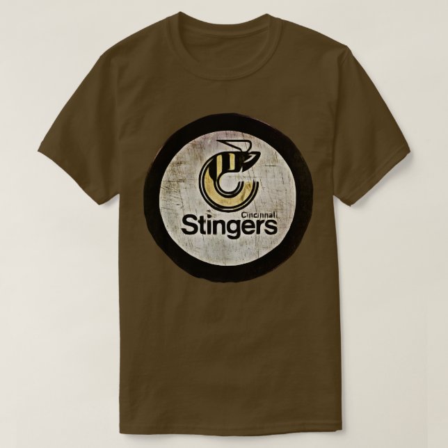 Cincinnati Stingers Hockey T-Shirt (Design Front)