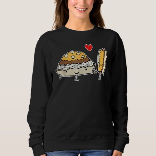 Cincinnati Style Chili 3 Way and Cheese Coney Sweatshirt