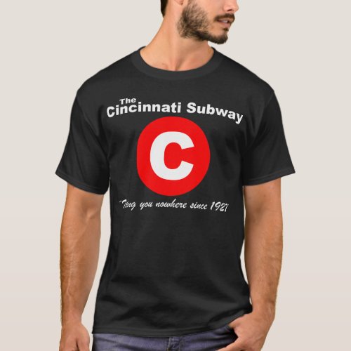 Cincinnati Subway T_Shirt Black