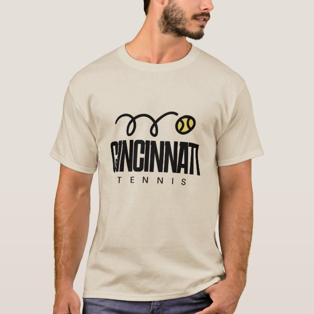 CINCINNATI tennis sports t shirt (Front)