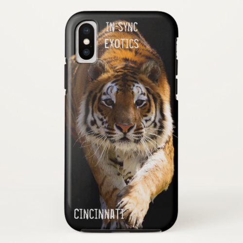 Cincinnati Tiger _ iPhone X Case