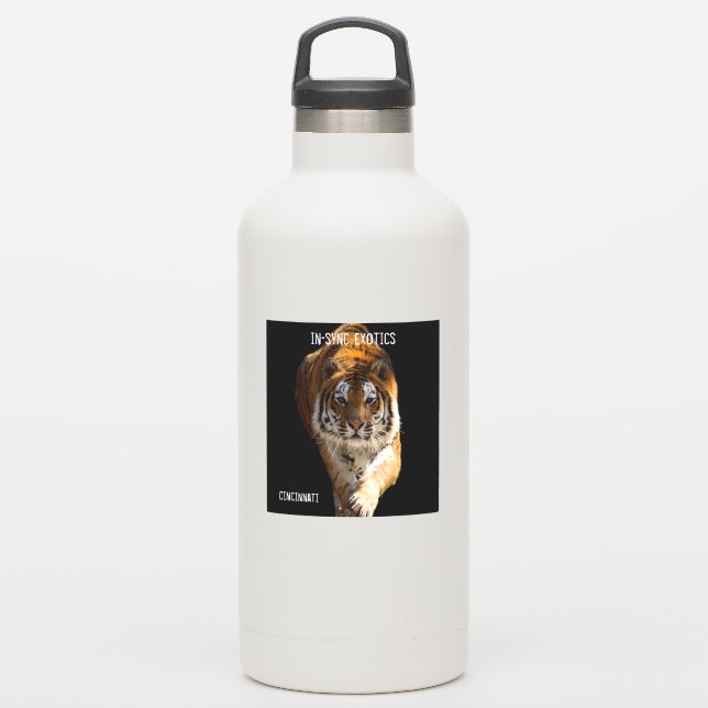 Cincinnati Tiger - Sticker (Waterbottle)