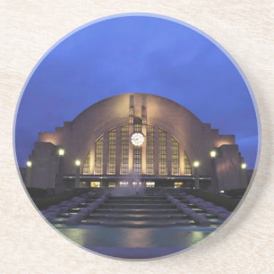 Cincinnati Union Terminal/Museum Centre Sandstone Coaster