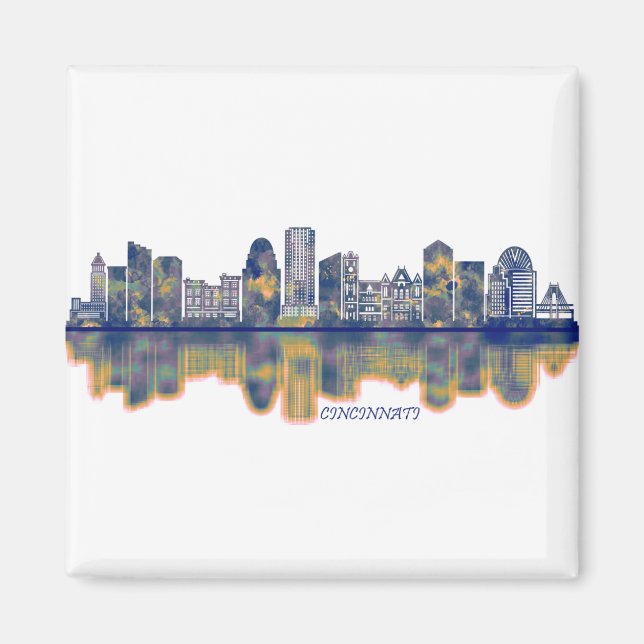 Cincinnati USA Magnet (Front)