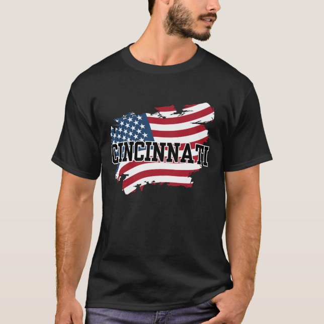 Cincinnati USA T-Shirt (Front)