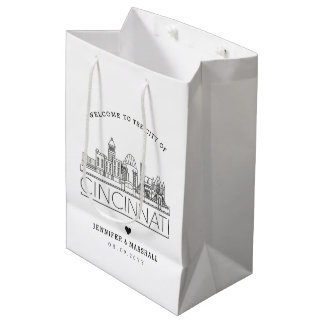 Cincinnati Wedding | Medium Gift Bag