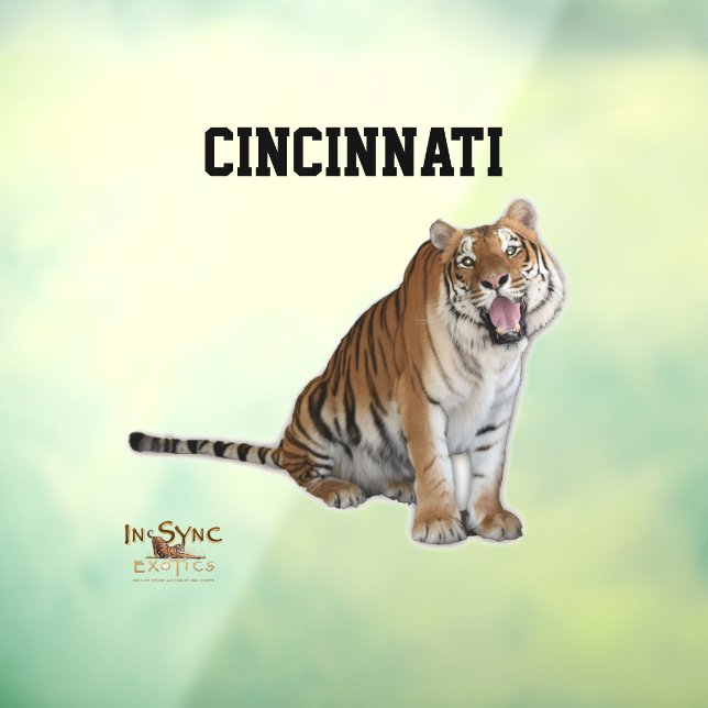 Cincinnati Window Cling (Sheet 3)