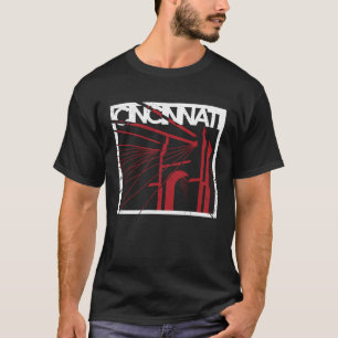 Cincinnatiu2019s Bridge Ohio river Cincy Travel So T-Shirt