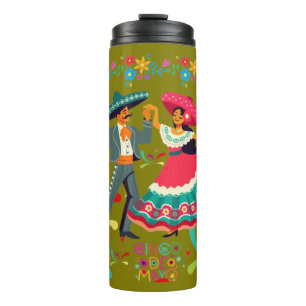 Cinco colorwave olive thermal tumbler