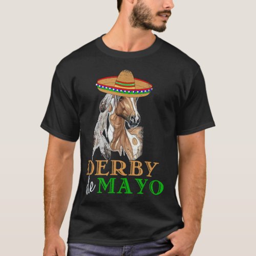 Cinco De Derby Shirt Mexican Kentucky Horse Racep