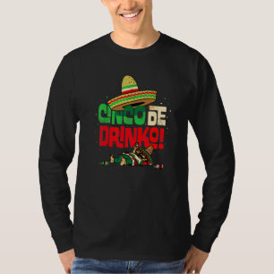 Cinco De Drinko Cinco De Mayo Mexican Party Holid T-Shirt
