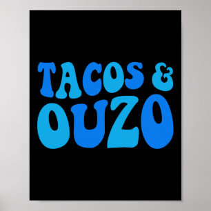 Cinco De Easter Ouzo Cinco De Mayo Orthodox Greek Poster