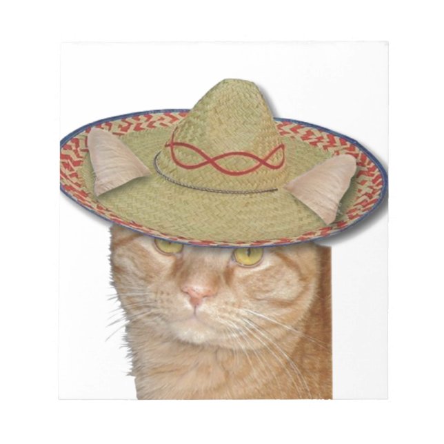 Cinco de Gato Notepad (Front)