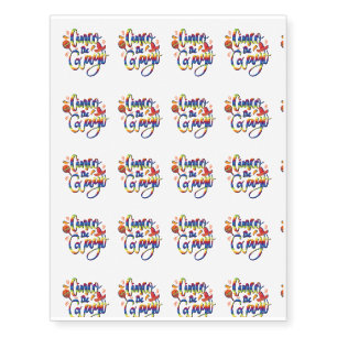 Cinco De Gayo Funny LGBT Gay Pride Flag Gift Temporary Tattoos