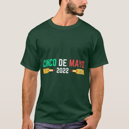 Cinco De Mayo 2022 Mexican Cinco De Mayo Fiesta  v T_Shirt