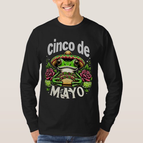 Cinco De Mayo 2024 Taco frog Mexican Classic T_Shi T_Shirt