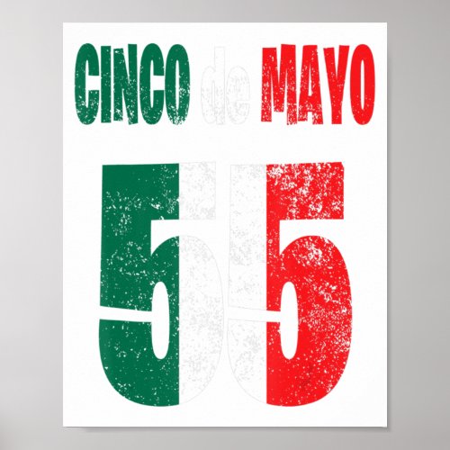 CINCO de MAYO 55 Fiesta Party Celebration Fun  Poster