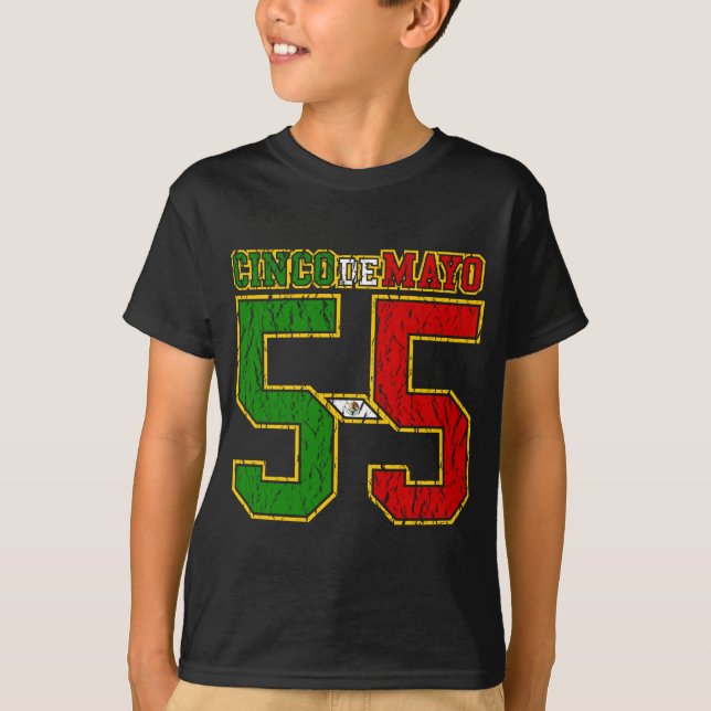 Cinco De Mayo Athletic Dept T-Shirt (Front)