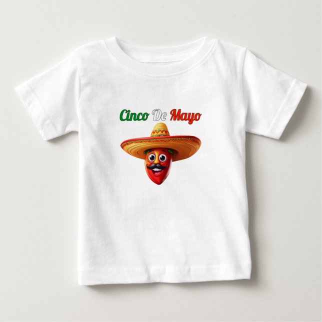 Cinco De Mayo Baby T-Shirt (Front)