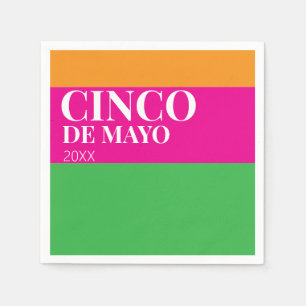 Cinco De Mayo BBQ Party  Napkins
