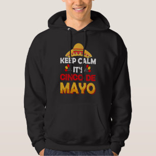 Cinco De Mayo Burritos  Mexico Tacos and Avocado   Hoodie