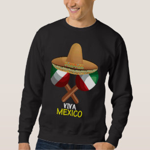 Cinco De Mayo Burritos  Mexico Tacos and Avocado   Sweatshirt