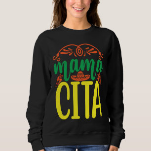 Cinco De Mayo Burritos  Mexico Tacos and Avocado   Sweatshirt