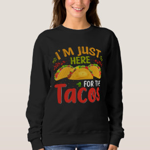 Cinco De Mayo Burritos  Mexico Tacos and Avocado   Sweatshirt